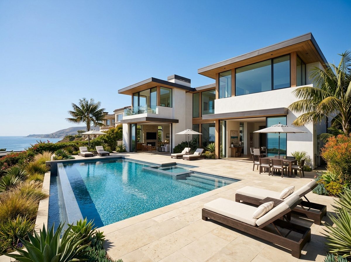 Coastal Resort Residence — Custom Homes project in Montecito, CA